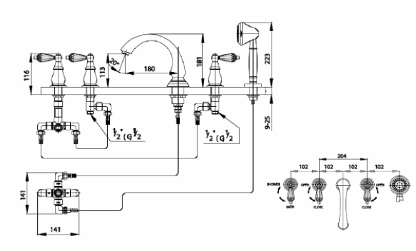 VÒI SEN COTTO - CT258C17STZ58 - Ảnh 2