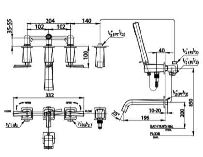 VÒI COTTO - CT325C31 - Ảnh 2