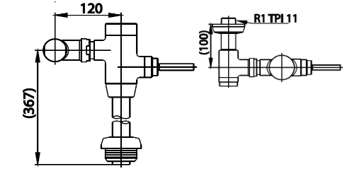 VAN XẢ COTTO - CT455NS - Ảnh 2
