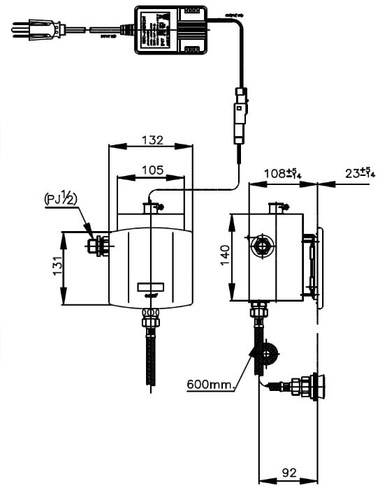 Van xả bồn Tiểu nam COTTO - CT480AC(NL) - Ảnh 2