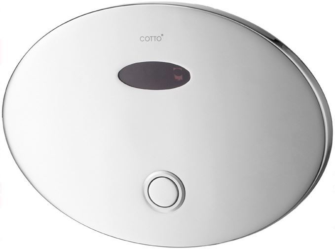 Van xả bồn tiểu nam cảm ứng âm tường COTTO - CT484AC(NL)