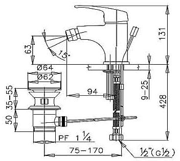 VÒI COTTO - CT562D - Ảnh 2