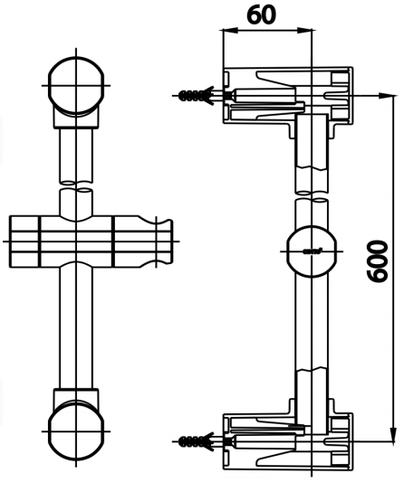 Thanh Trượt Sen Tắm Cotto CT709(HM) - Ảnh 2