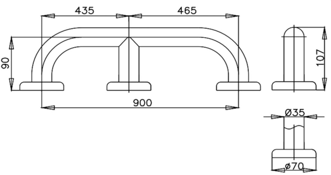 TAY VỊN - COTTO - CT7502L/R(HM) - Ảnh 4