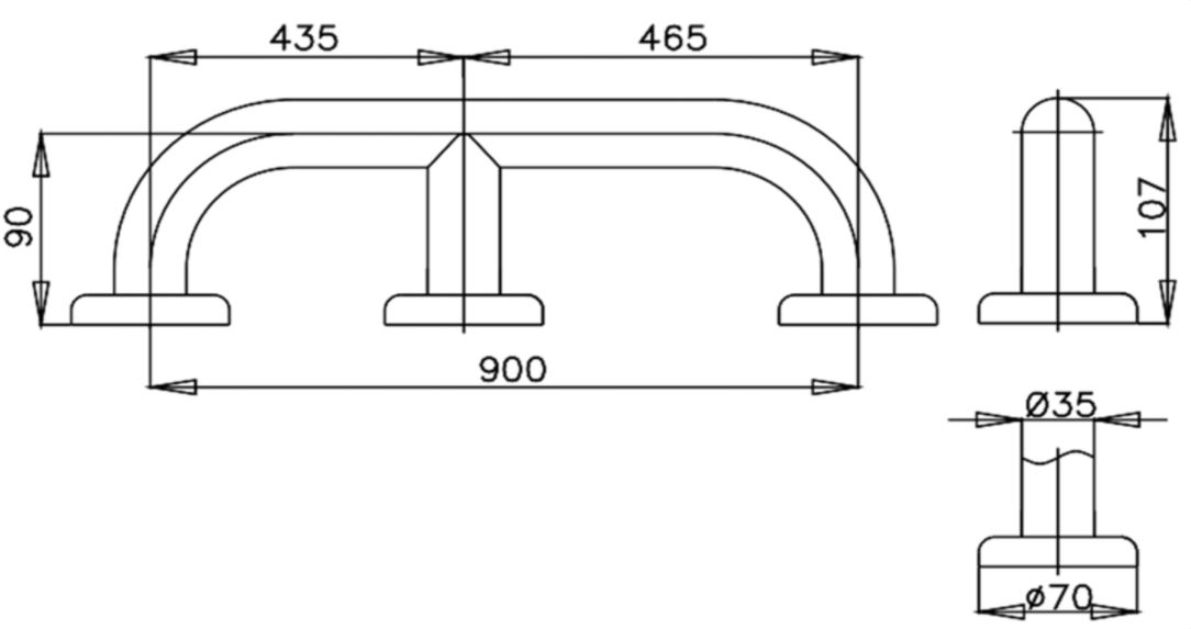 TAY VỊN - COTTO - CT7502L/R(HM) - Ảnh 2