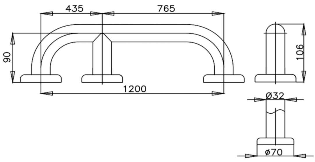 TAY VỊN - COTTO - CT750L120#SA(HM) - Ảnh 4