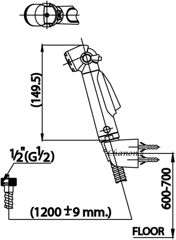 DÂY XỊT - COTTO - CT987HNK#WH(HM) - Ảnh 2