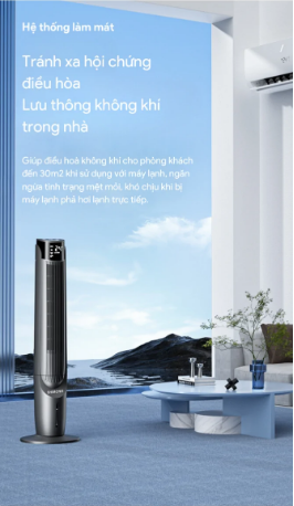 QUẠT THÁP LÀM MÁT SHIMONO CTF42(T) - HÀNG CHÍNH HÃNG - Ảnh 5