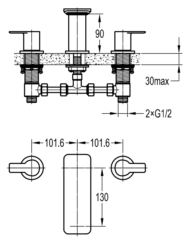 VÒI CHẬU 3 MÓN NÓNG LẠNH DIVINI DVF-8275C-1 - Ảnh 2
