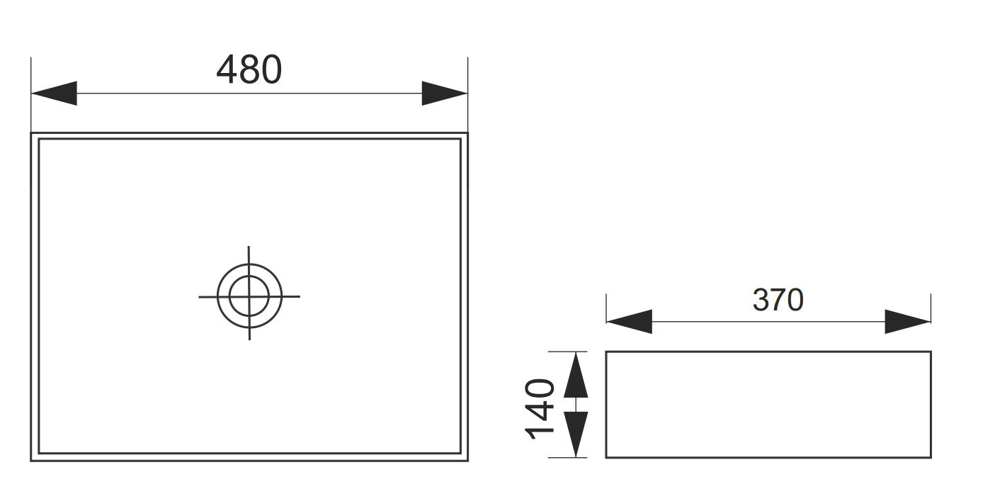 CHẬU RỬA ĐẶT BÀN RIVINGTON DVQ-001-DB - Ảnh 4
