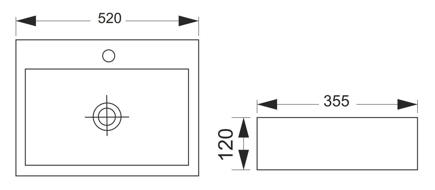 CHẬU RỬA ĐẶT BÀN RIVINGTON DVQ-L001-DB - Ảnh 4