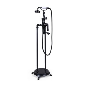 SEN TẮM ĐẶT SÀN NÓNG LẠNH BẰNG ĐỒNG KANLY - GCS09B