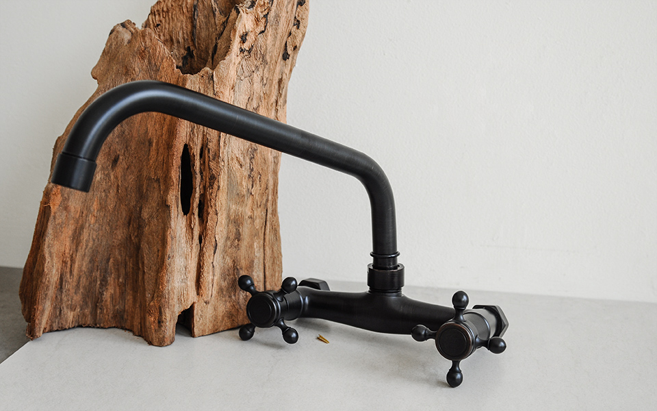 VÒI RỬA CHÉN GẮN TƯỜNG NÓNG LẠNH KANLY - GCT05B - Ảnh 2