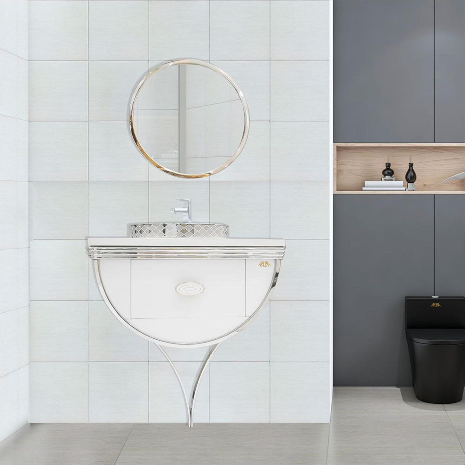 TỦ LAVABO KINGHOPE - GZ-2371 - Ảnh 2