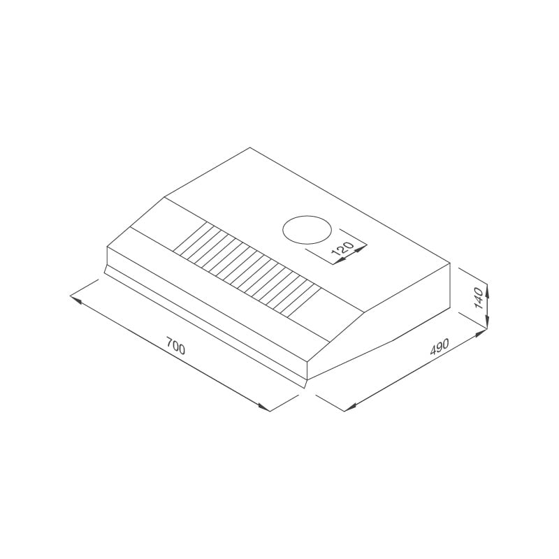 Máy hút khử mùi classic H342.7 *HÀNG TRƯNG BÀY* - Ảnh 12