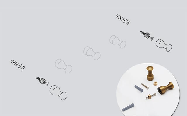 Móc treo bằng đồng - GCK01i - Ảnh 15