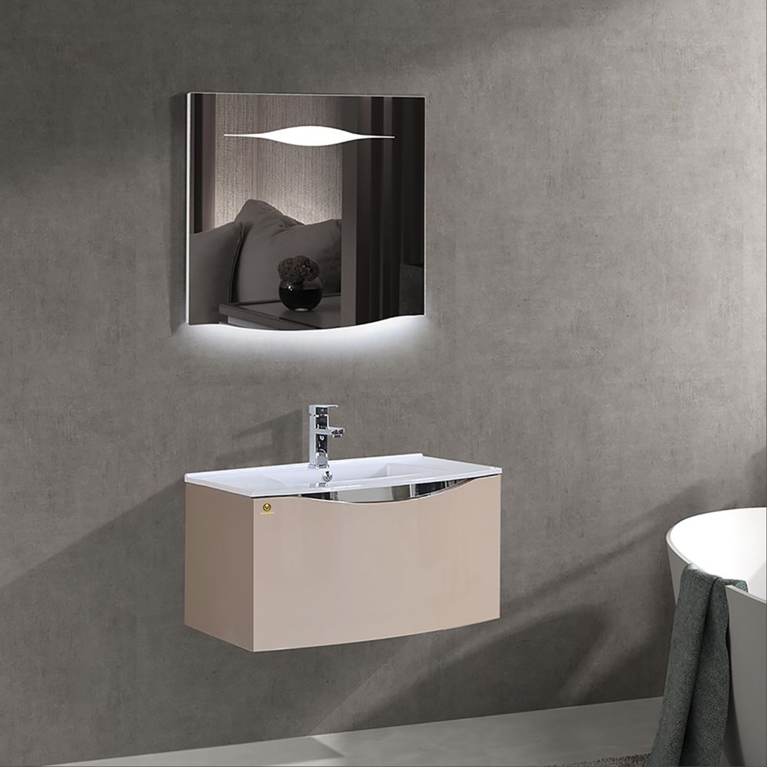 TỦ LAVABO KINGHOPE - KH-F203-BR
