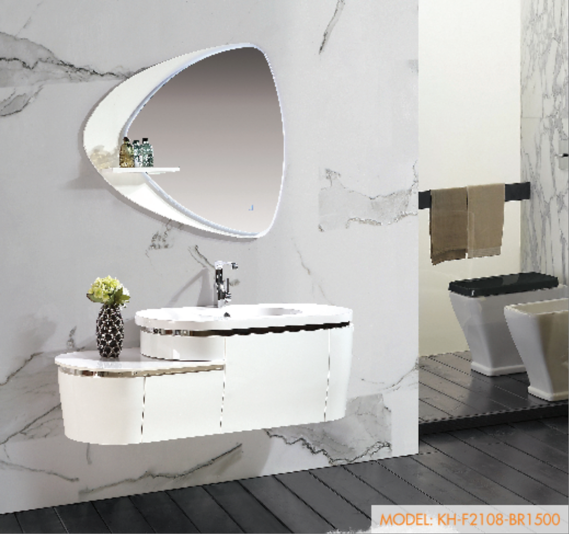 TỦ LAVABO KINGHOPE - KH-F2108-BR1500