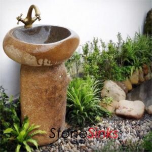 LAVABO ĐÁ CUỘI C03/Gold