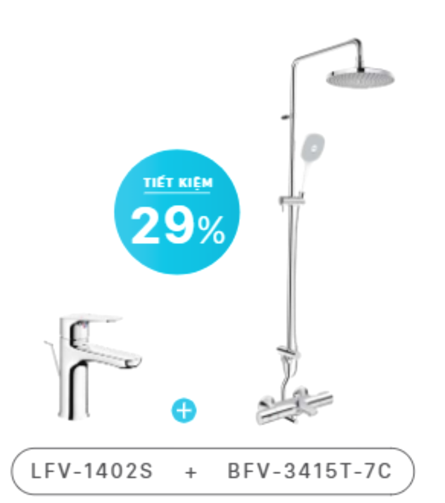 COMBO: LFV-1402S + BFV-3415T-7C