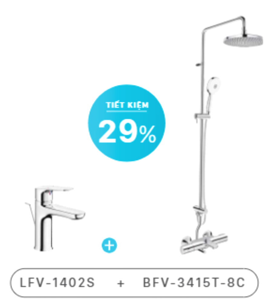 COMBO: LFV-1402S + BFV-3415T-8C