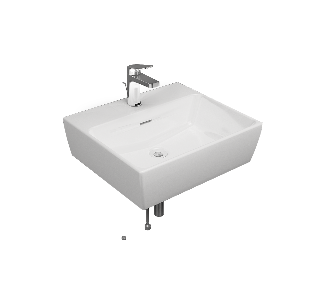 CHẬU RỬA LAVABO TREO TƯỜNG TOTO LT328C