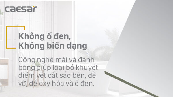 GƯƠNG PHÒNG TẮM KHÔNG CHỨA ĐỒNG CAESAR - M936 - Ảnh 3