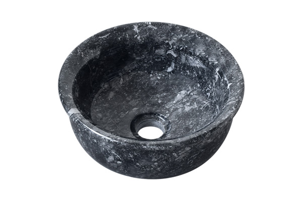 Chậu rửa mặt đá đen cọ tự nhiên KANLY - MAR62V