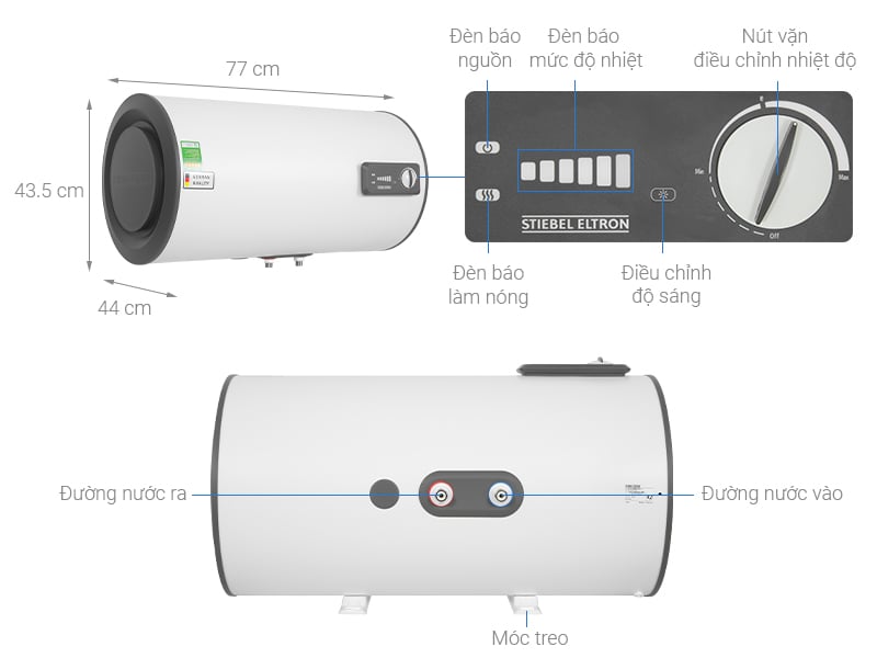 MÁY NƯỚC NÓNG GIÁN TIẾP STIEBEL ELTRON - ESH 50 H Plus T - Ảnh 19
