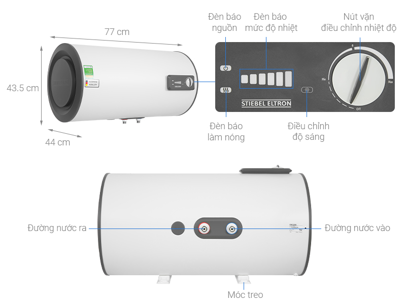 MÁY NƯỚC NÓNG GIÁN TIẾP STIEBEL ELTRON - ESH 50 H Plus T - Ảnh 9