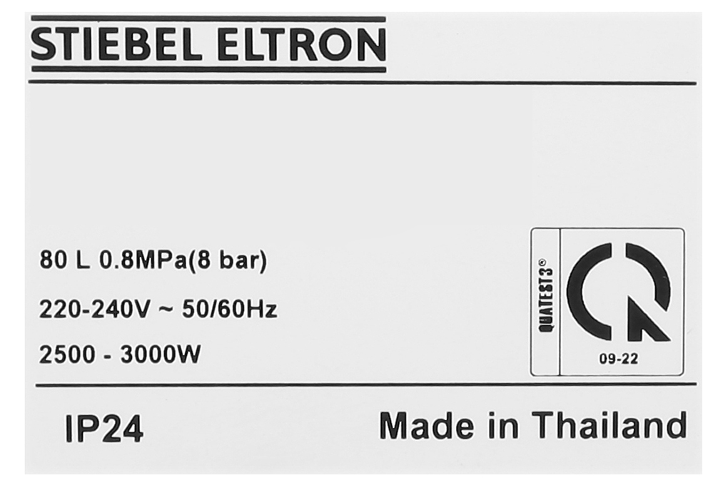 MÁY NƯỚC NÓNG GIÁN TIẾP STIEBEL ELTRON - ESH 80 H Plus T - Ảnh 8
