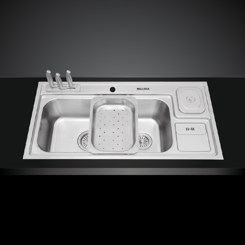 Chậu rửa chén MS8809 - Malloca *HÀNG TRƯNG BÀY*