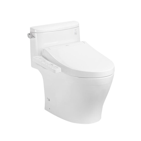 Bồn cầu 1 khối TOTO, kèm nắp rửa điện tử WASHLET dòng C2 - MS887RW16 - Ảnh 2