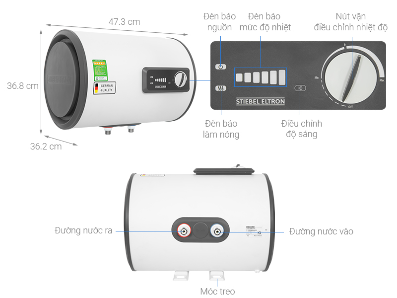 MÁY NƯỚC NÓNG GIÁN TIẾP STIEBEL ELTRON - ESH 15 H Plus T - Ảnh 9