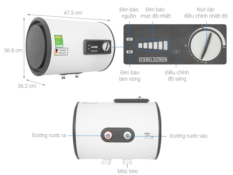 MÁY NƯỚC NÓNG GIÁN TIẾP STIEBEL ELTRON - ESH 15 H Plus T - Ảnh 20