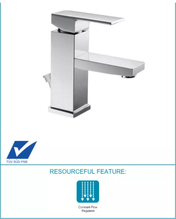 VÒI CHẬU NÓNG LẠNH RIGEL - R-SL2034BP - Ảnh 2