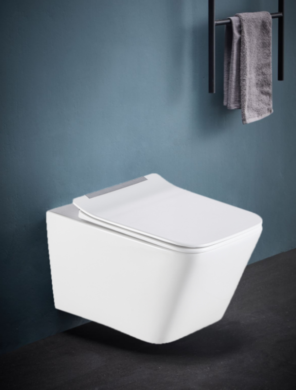 Bồn cầu treo tường, RIVINGTON (chưa bao gồm két nước âm tường) - RVT-3103N-WHT - Ảnh 2