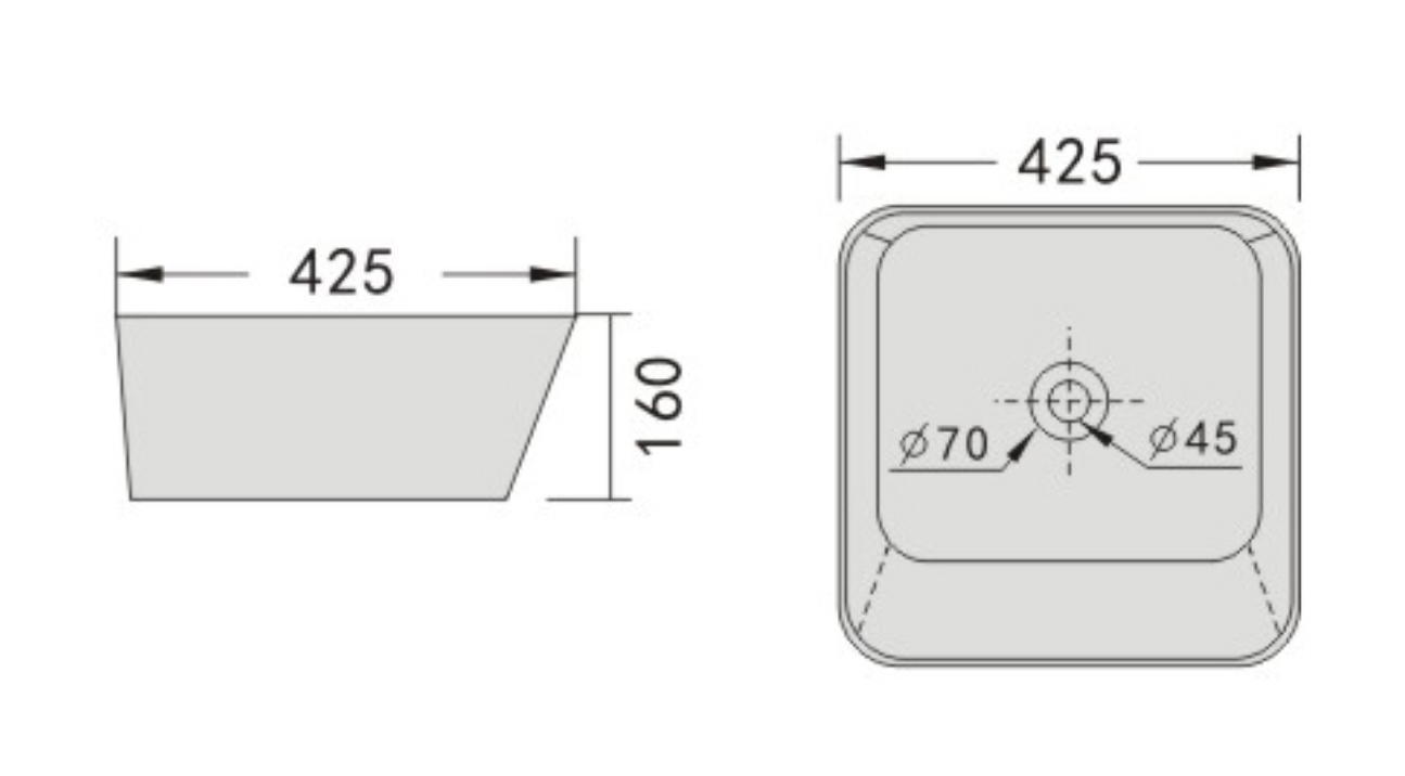 CHẬU RỬA ĐẶT BÀN RIVINGTON RVT1193 - Ảnh 2