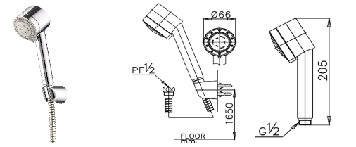 ĐẦU SEN COTTO - S41V(HM) - Ảnh 2