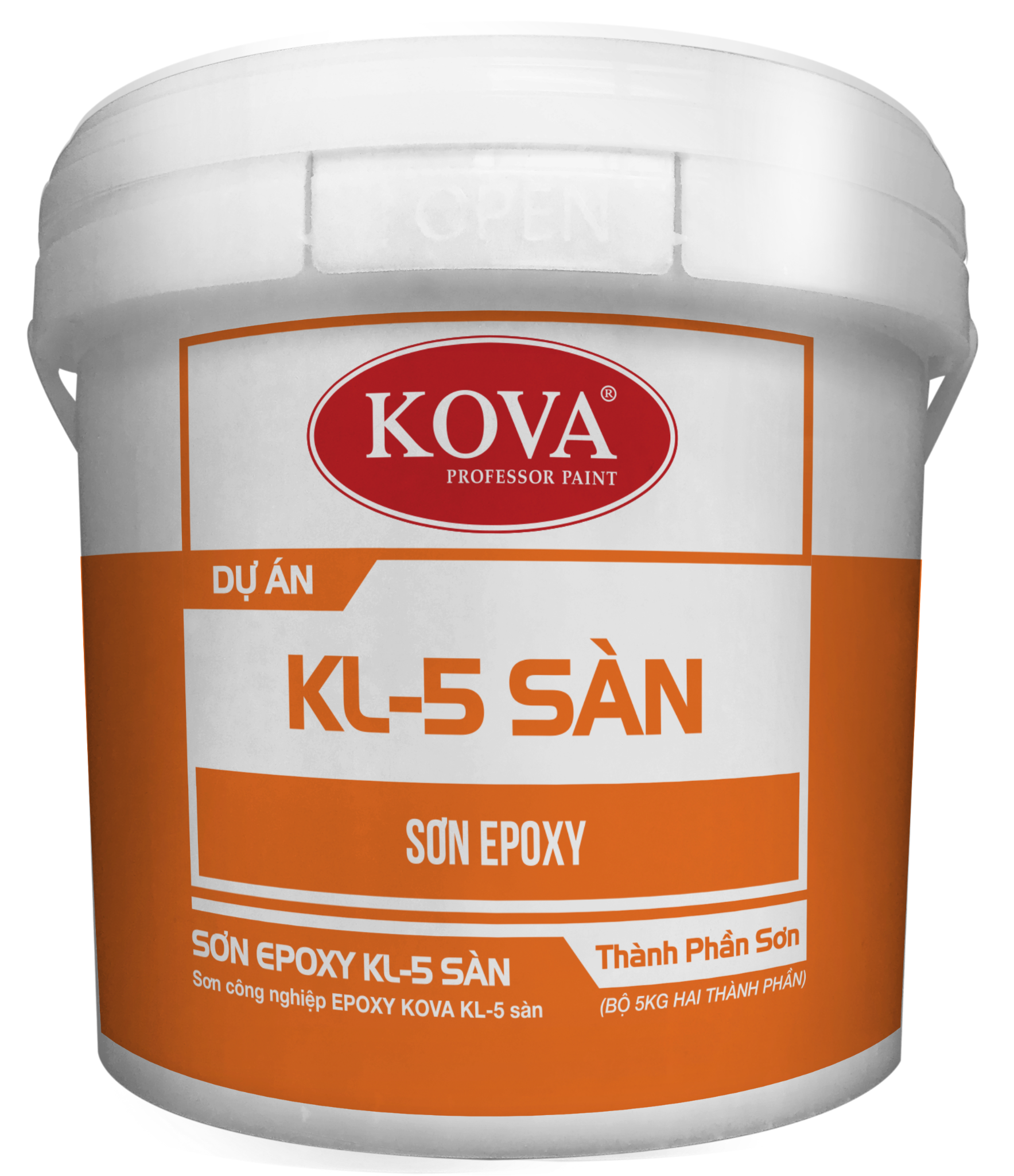 Sơn công nghiệp Epoxy Kova KL-5 sàn kháng khuẩn - Ảnh 4