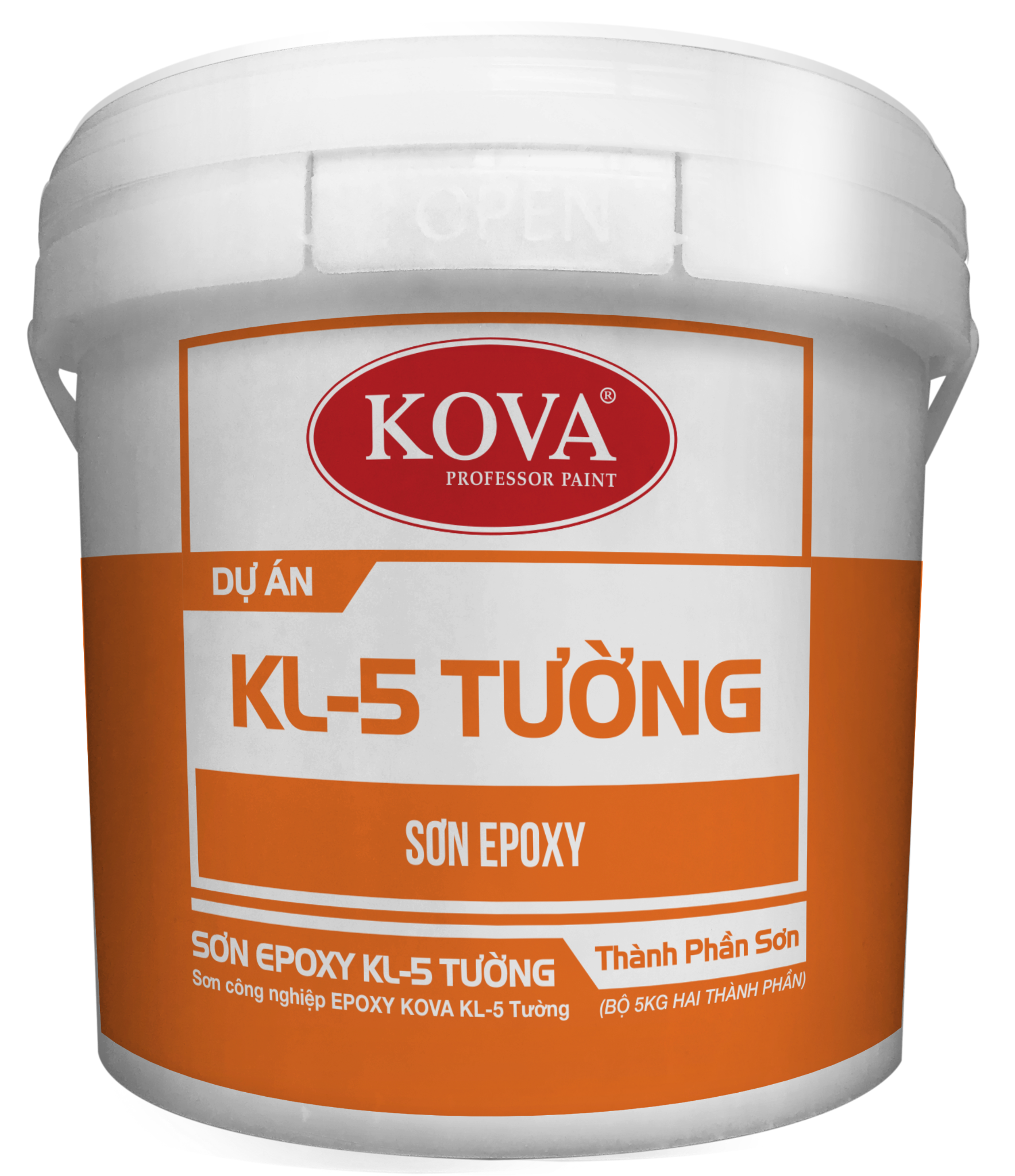 Sơn Công Nghiệp Epoxy Kova KL-5 Tường