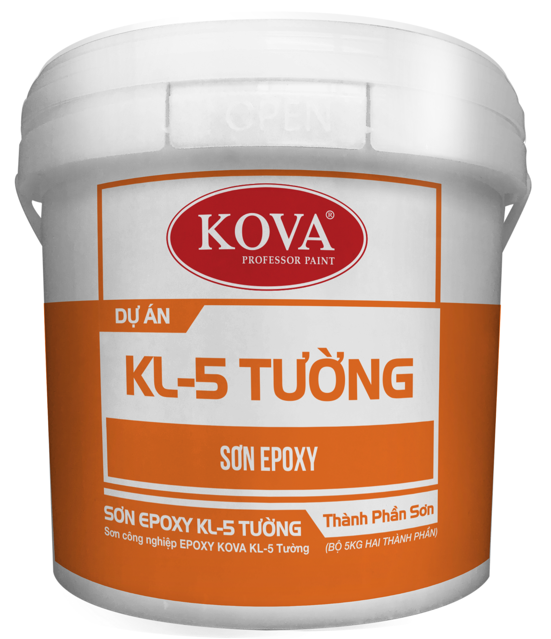Sơn Công Nghiệp Epoxy Kova KL-5 Tường - Ảnh 2