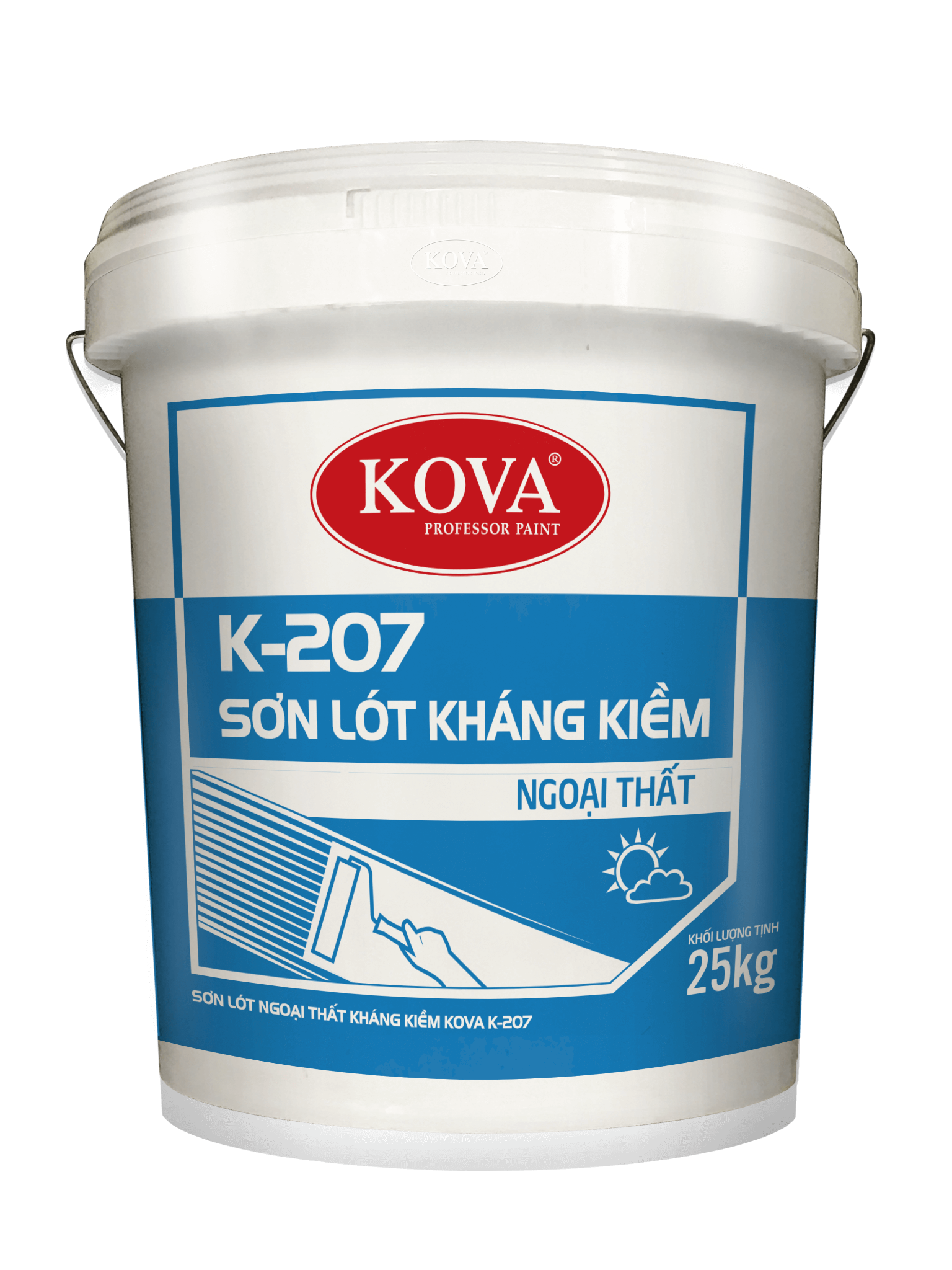 Sơn lót ngoại thất kháng kiềm Kova K-207 - Ảnh 2