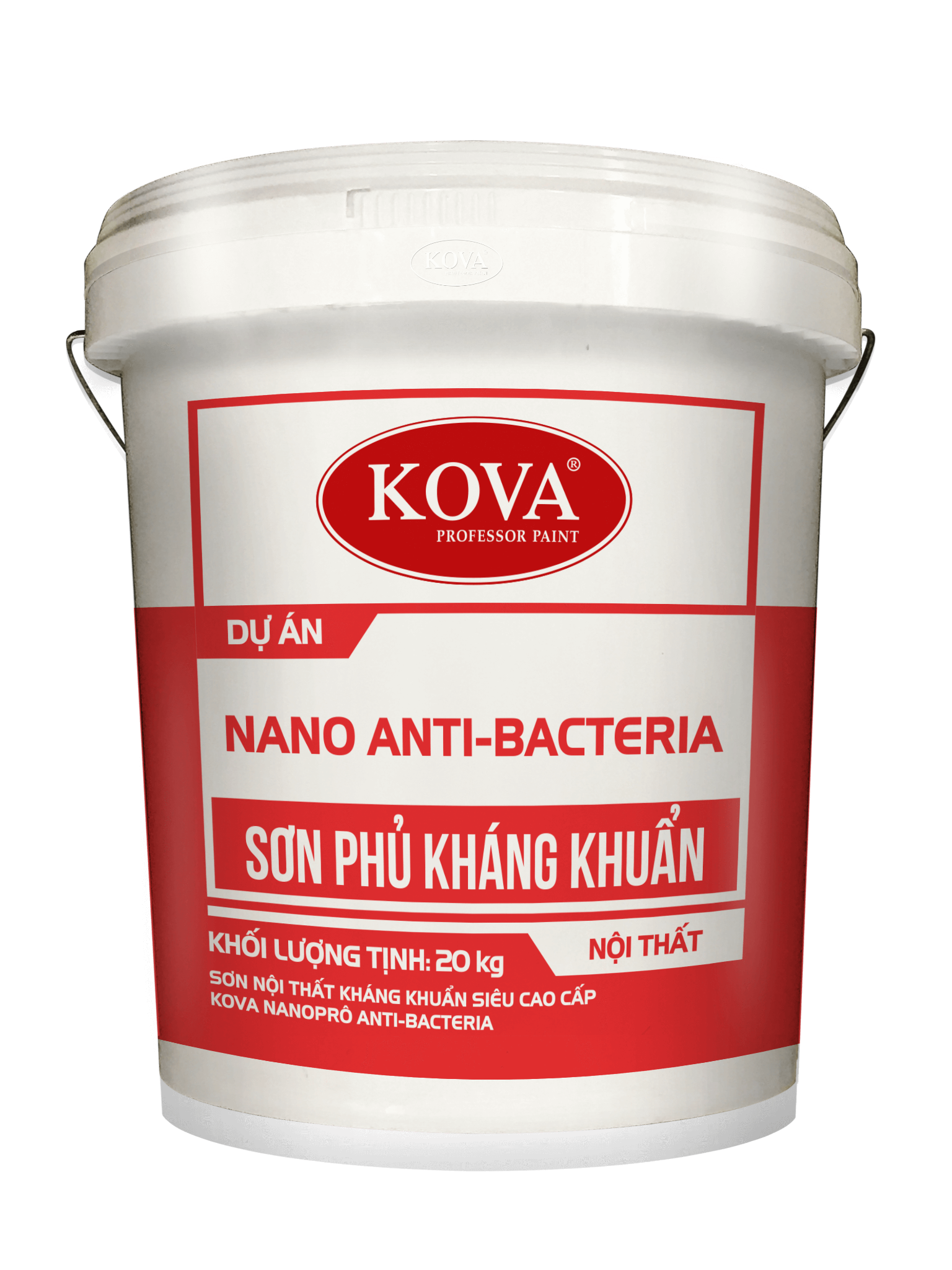 Sơn Nội Thất Kháng Khuẩn Siêu Cao Cấp KOVA NANO Anti-Bacteria