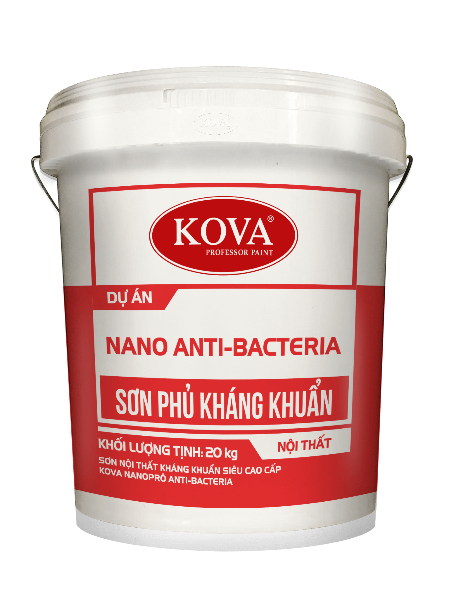 Sơn Nội Thất Kháng Khuẩn Siêu Cao Cấp KOVA NANO Anti-Bacteria - Ảnh 3