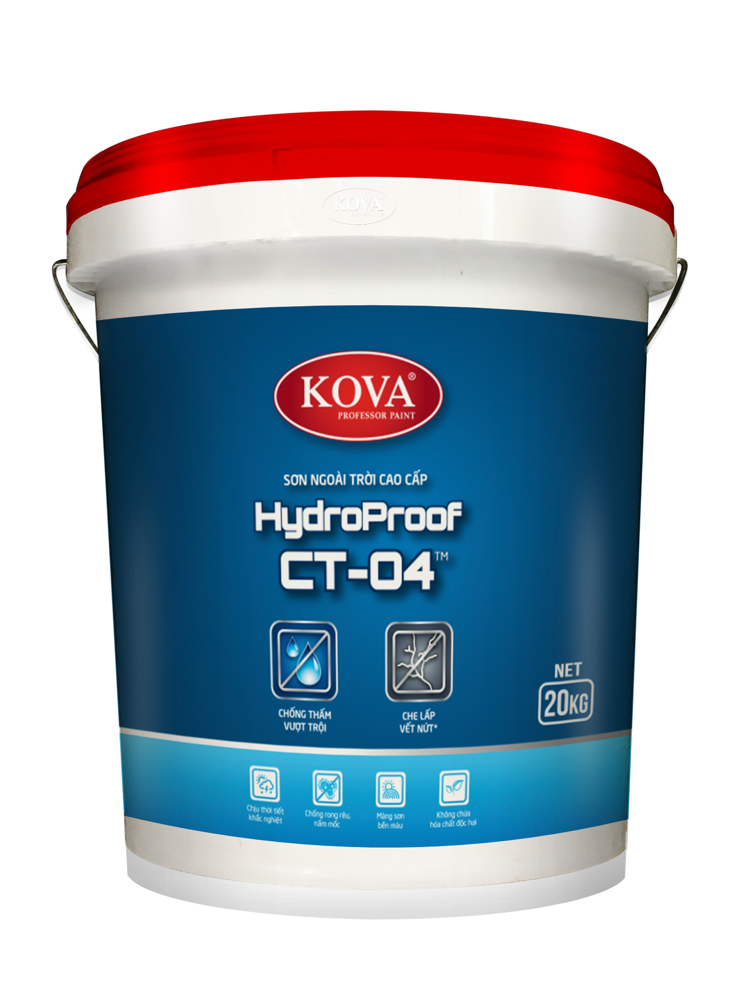 Sơn ngoài trời cao cấp KOVA HydroProof CT-04TM