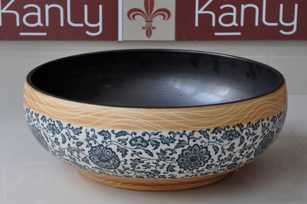 CHẬU RỬA SỨ MỸ THUẬT ĐẶT BÀN KANLY - SU113 - Ảnh 4