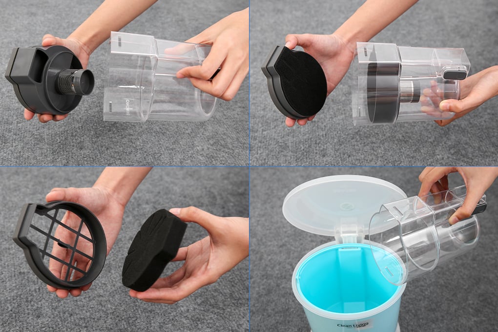 MÁY HÚT BỤI CẦM TAY SHIMONO SVC1022 & SVC1019C - Ảnh 19