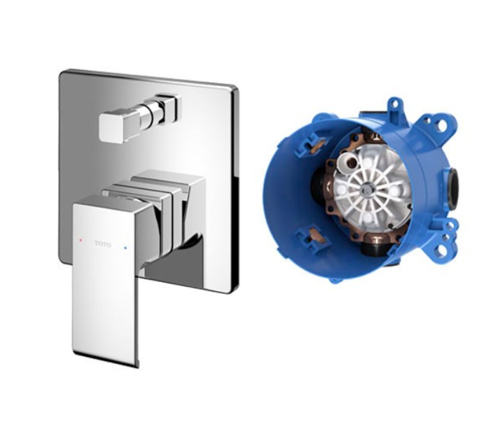 VAN GẬT GÙ NÓNG LẠNH TOTO KÈM NÚT ĐIỀU HƯỚNG TBG08304VA/TBN01001B - Ảnh 2