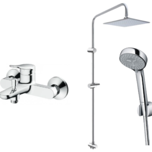 BỘ SEN TẮM CÂY NÓNG LẠNH TOTO TBS04302V/DM907C1S/TBW07009A